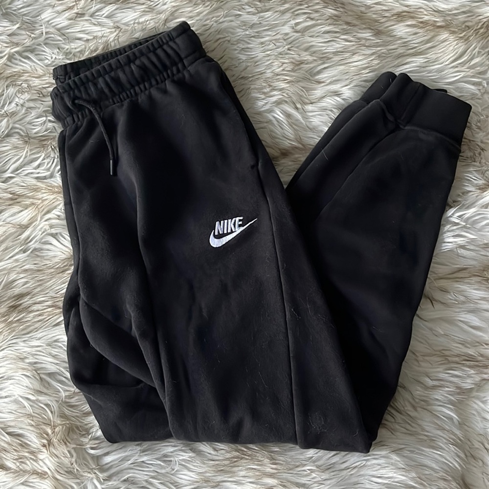 Nike black joggers